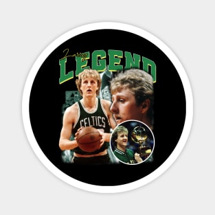 Larry Bird Legend Air Bird Basketball Signature Vintage Retro 80s 90s Bootleg Rap Style Magnet